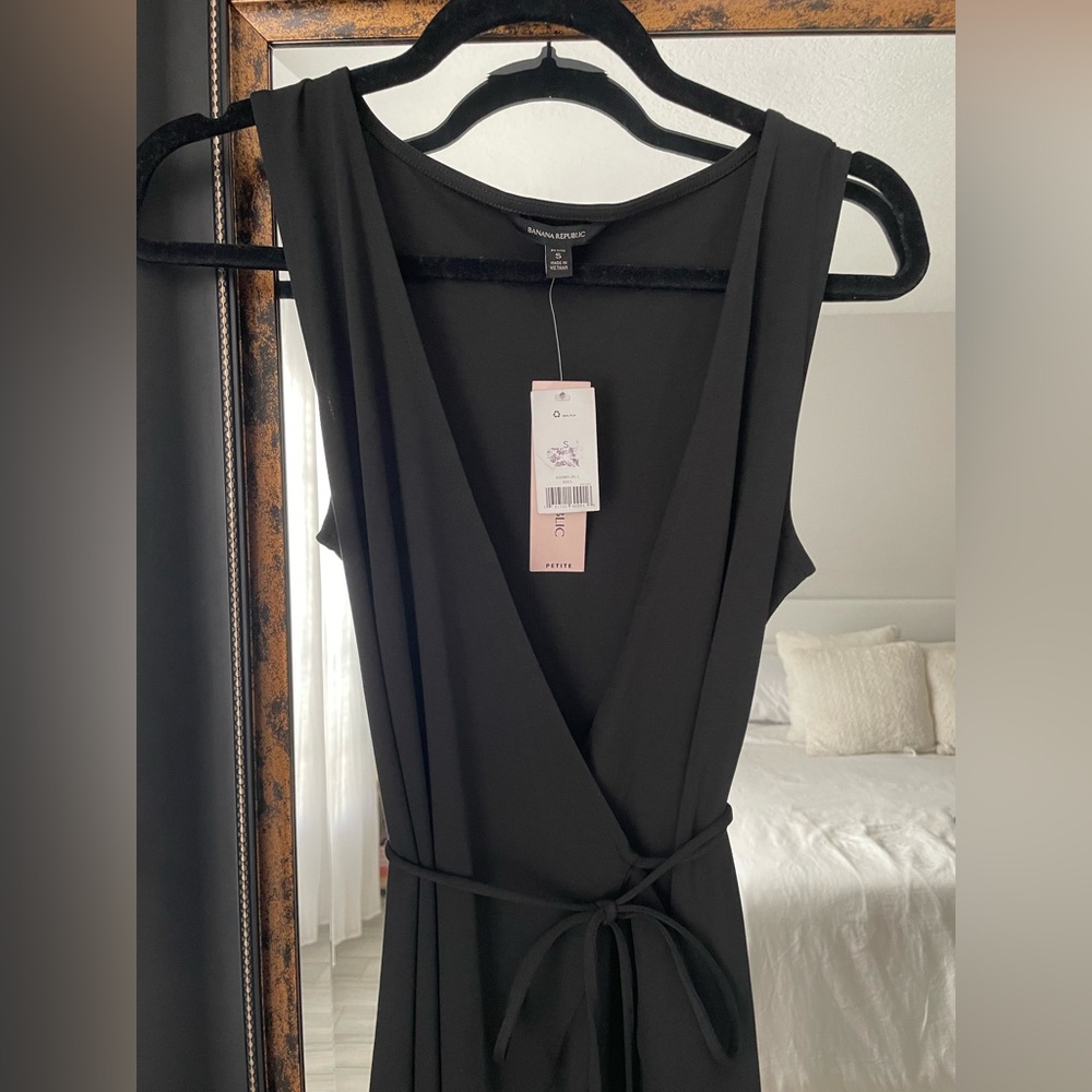 Banana Republic Black High Low Dress - Picture 8 of 8
